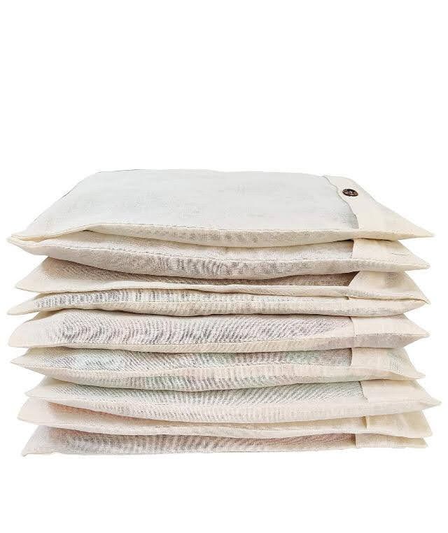Plain Matte Cotton Saari Bag
