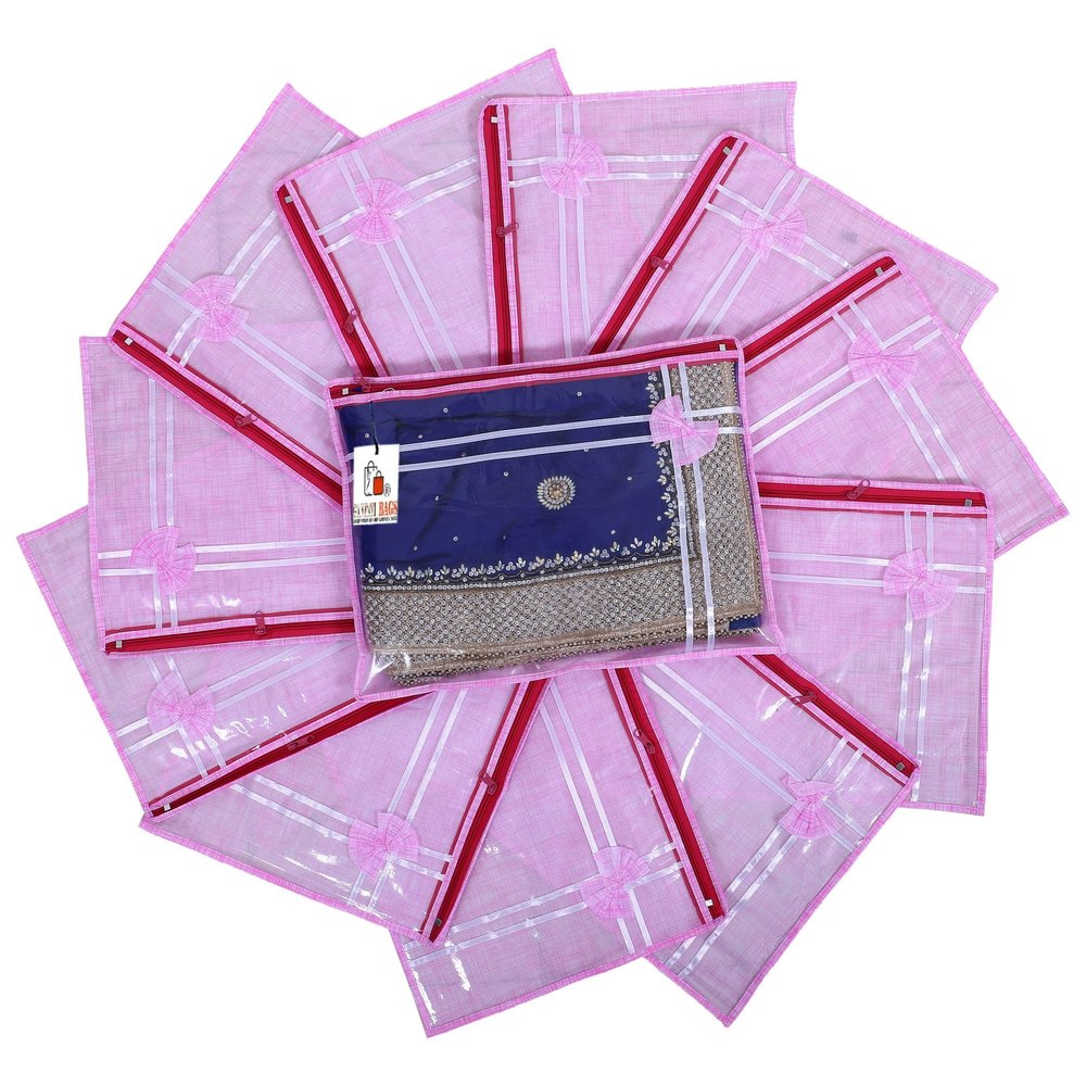 pink Packing Lace Print, For Storage