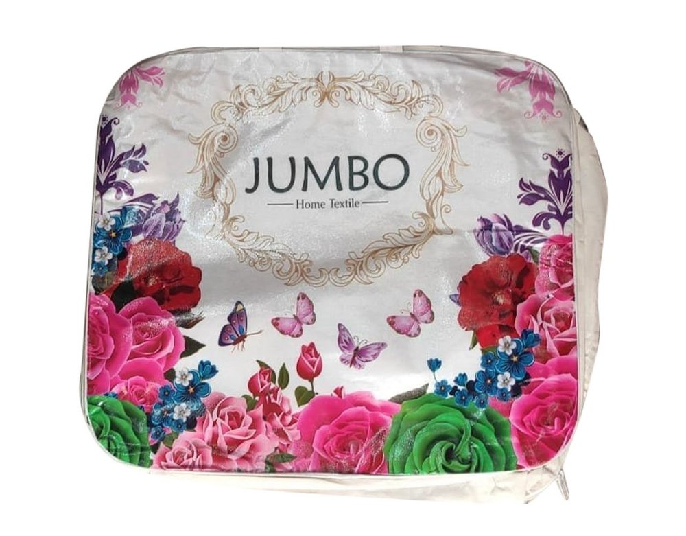 White ( Base ) Polypropylene Printed Garment Bag, For Garments, Capacity: 2 Kg