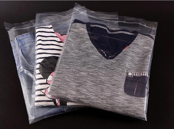 Cornstarch Compostable Garment Bags, For Garments Packaging
