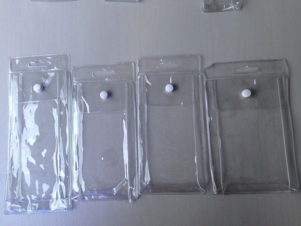 Plain Transparent Pvc Garment Bag, For Shopping