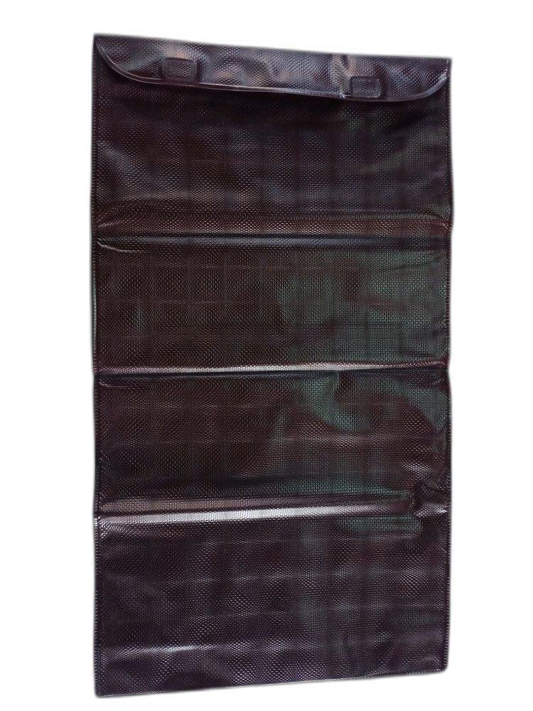 Brown PVC Suit Cover, Size: 7x12 Inch