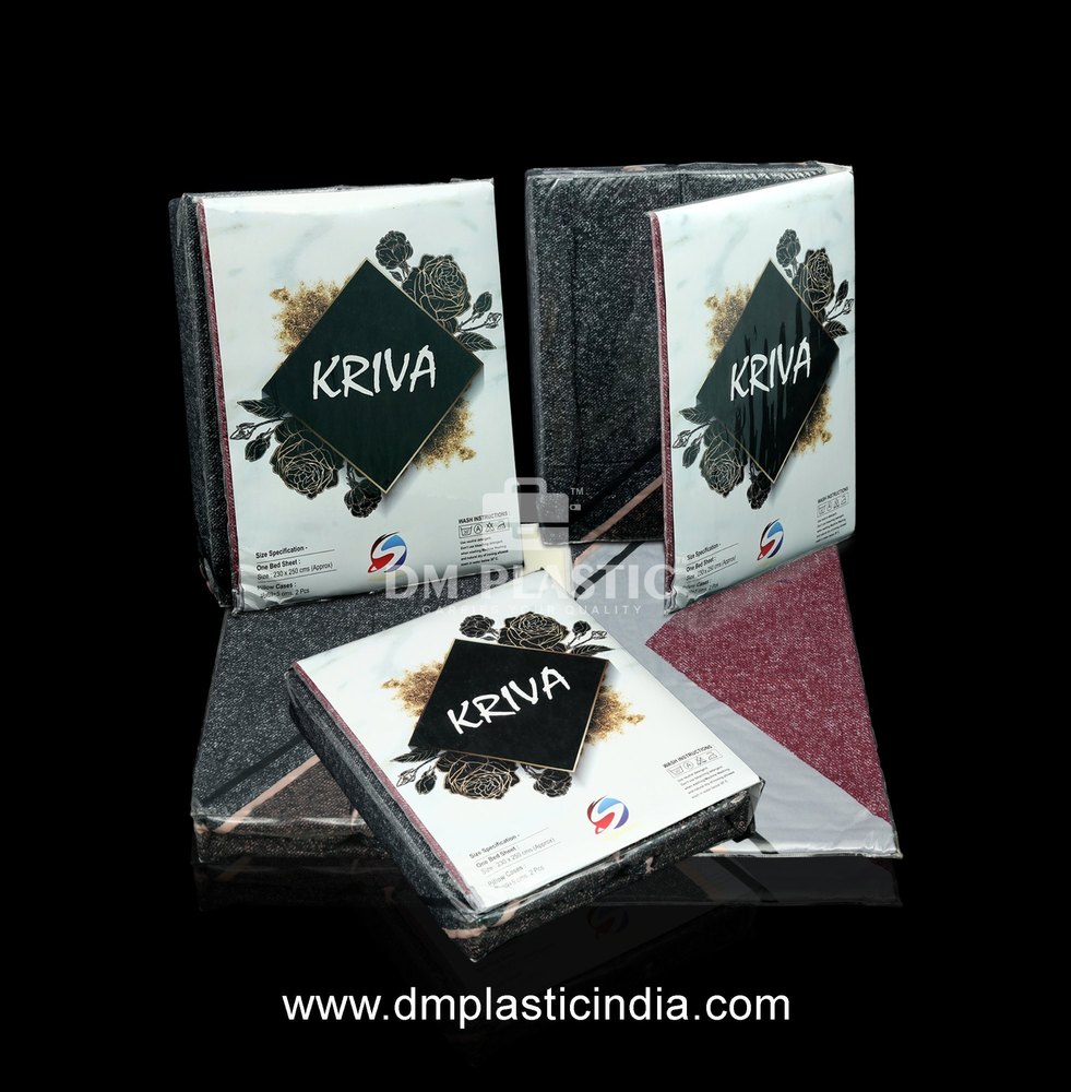 Plain Clear Transparent PVC Bed sheet Packing Cover, Capacity: 2 Kg, Size: 11.50x15x2 Inch