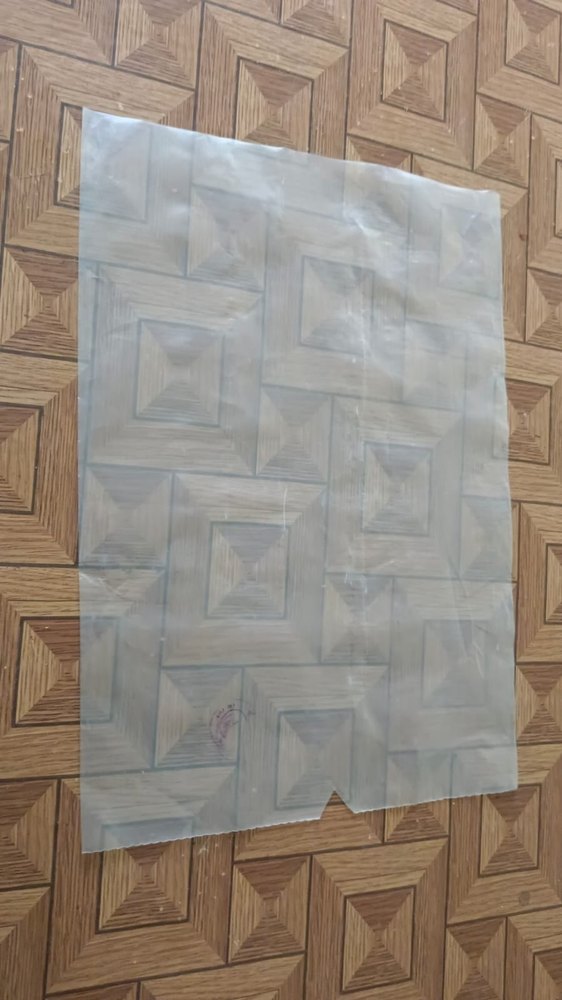 Plastic Rectangular Plain Transparent Cover, For Packaging, Capacity: 1 Kg