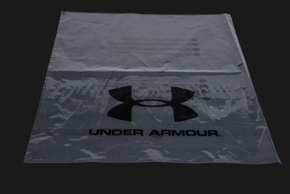 Euphoria Printed Transparent LDPE Courier Bag