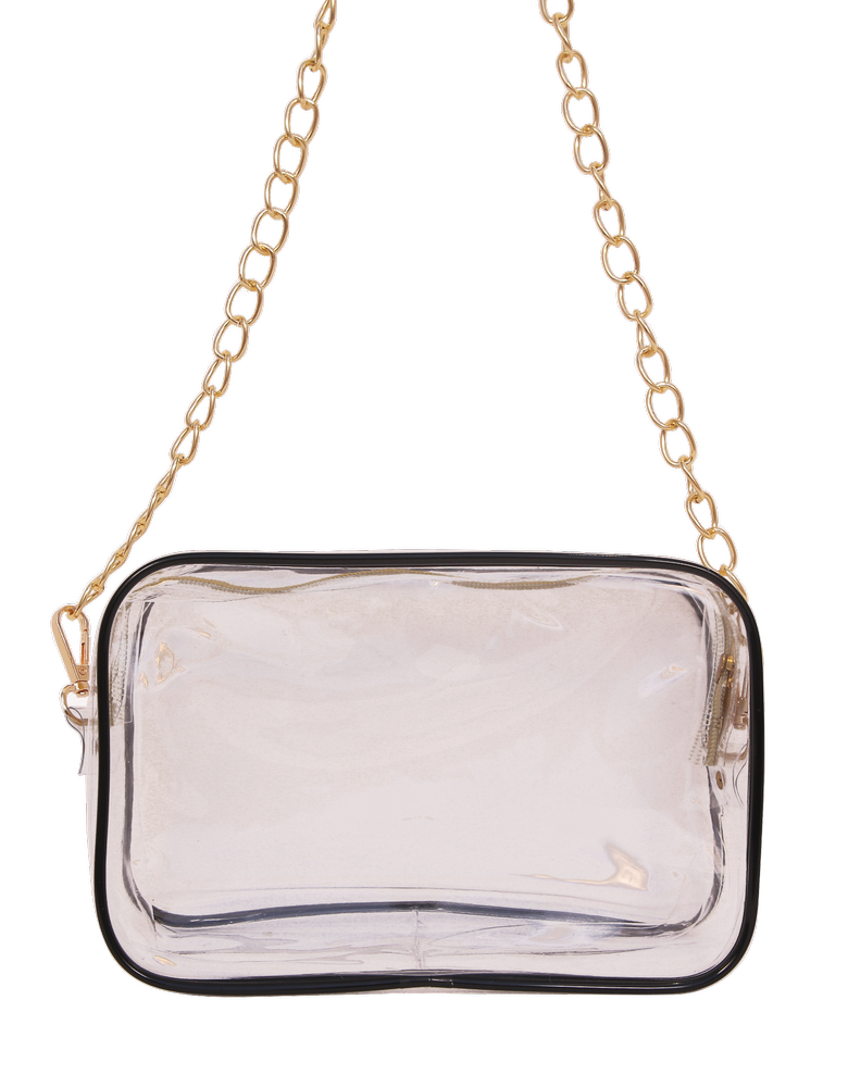 Transparent PVC Women\'s Sling Bag, For Casual Wear, Capacity: 1 Kg