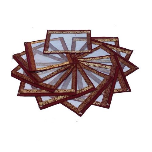 Laminated Taffeta Saree Packaging Cover