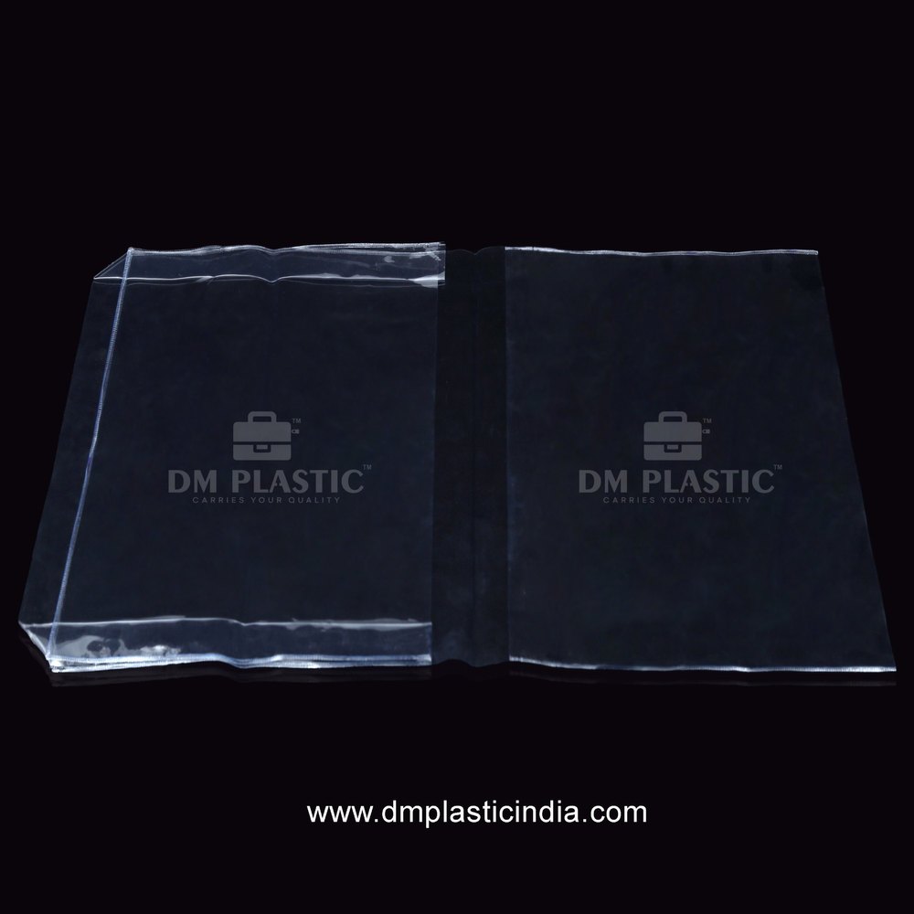 Transparent PVC Bed Sheet Packaging Bag, Capacity: 2 Kg, Thickness: 10MM