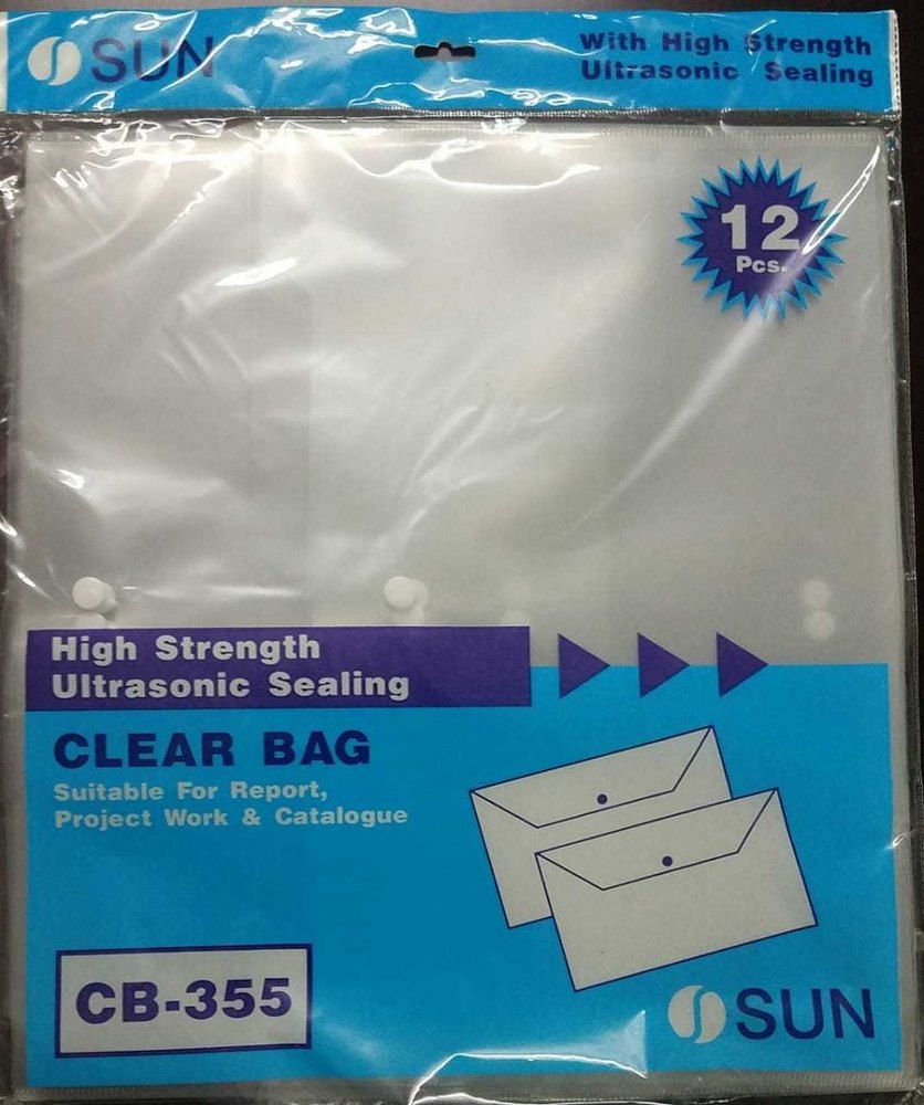 Sun White Clear Bag