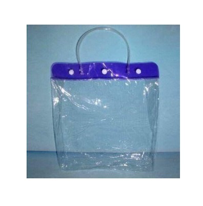 Zipper Plain PVC Cosmetic Bag