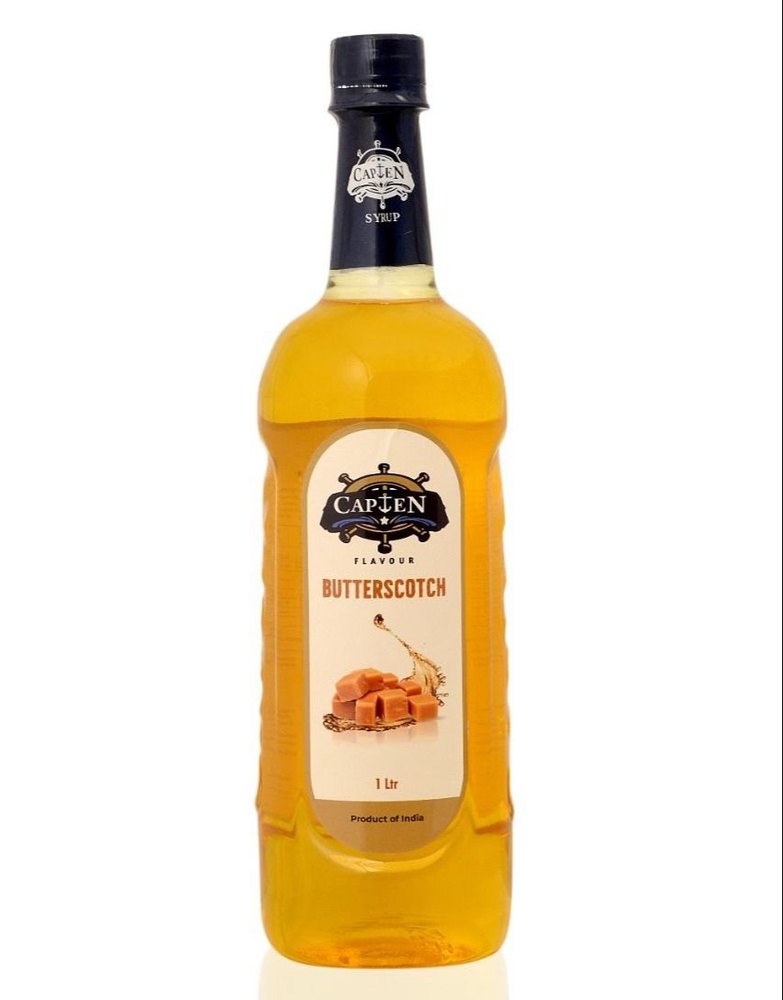1 Litter Capten Butterscotch Syrup, Packaging Type: Bottle, Liquid