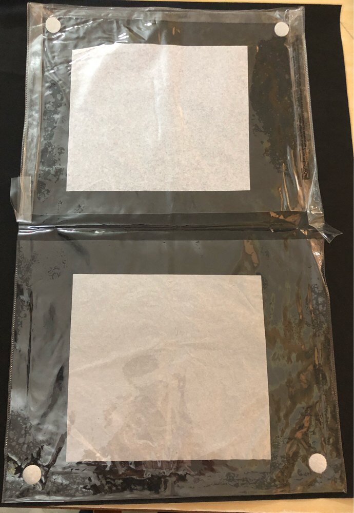 Transparent Round Velcro PVC Book Fold Bag, For Packaging, Capacity: 2 kg