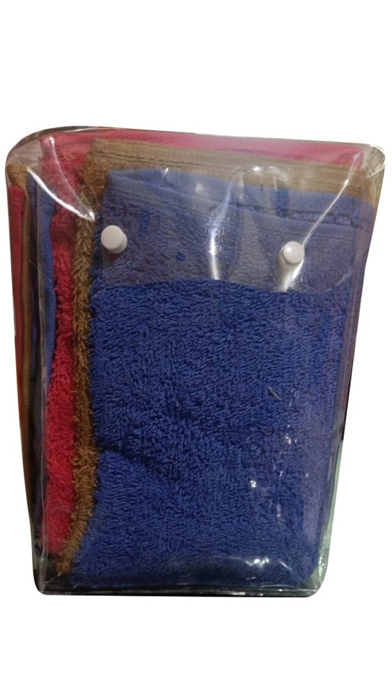 Soft PVC Button Bag, For Towl Packing, Thickness: 3.5 mm