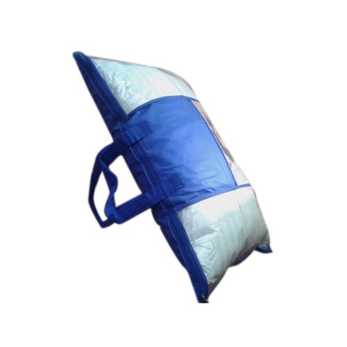 Plain Zipper Pillow Packaging Bag, Capacity: 1 Kg, Thickness: 0.12 mm
