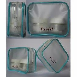 PVC Zipper Bag, Capacity: 0.5 kg