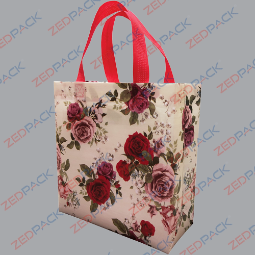 Printed Non Woven Box Bag, for Shopping, Capacity: 5kg