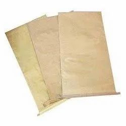Brown HDPE Paper Bags, Storage Capacity: 10 To 50 Kg
