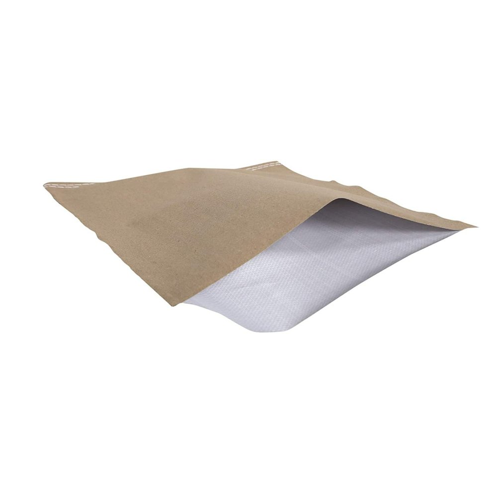 Brown Paper laminated HDPE Bags, For Packaging, Capacity: 25