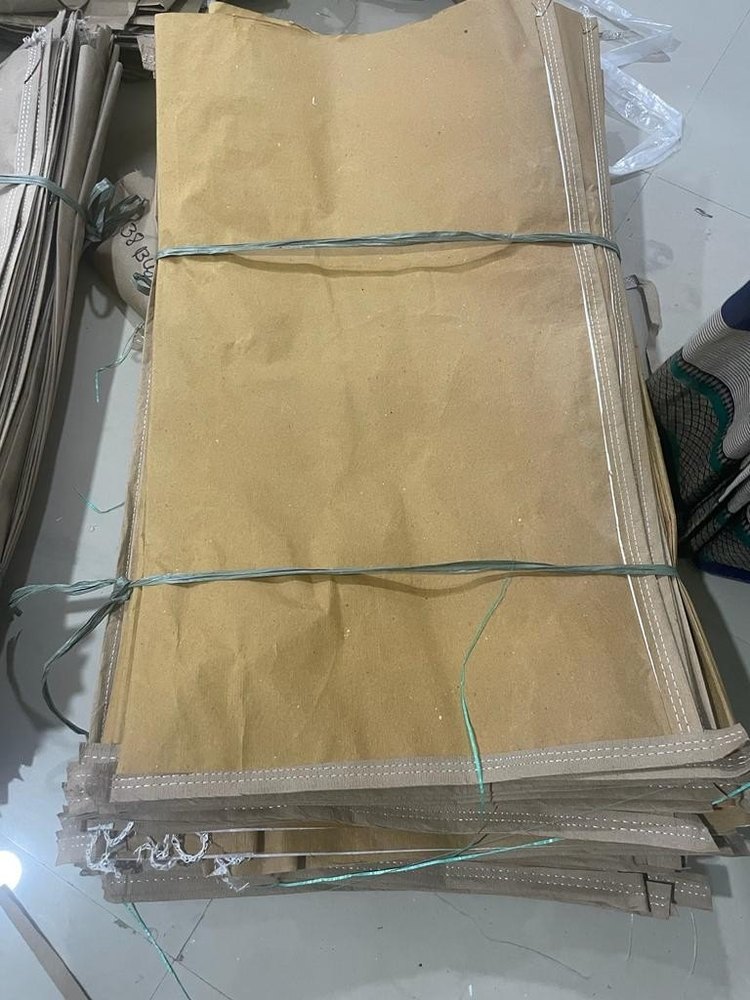 Brown Paper Laminated Hdpe Bag, Storage Capacity: 25kg, 33kg