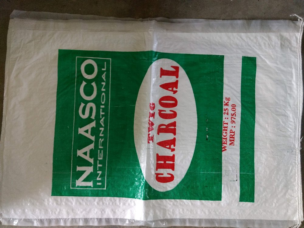 White HDPE Laminated bag, Size: 24 X 34, Thickness: 5g