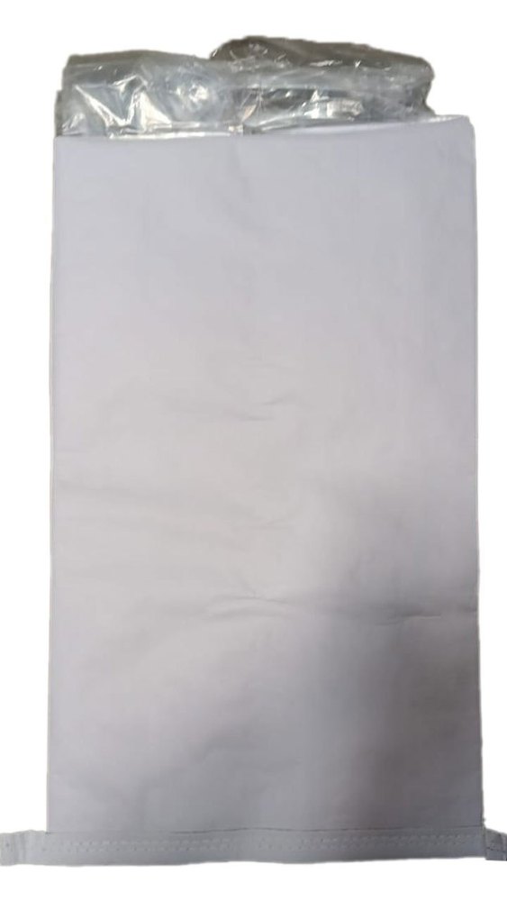 White HDPE Laminated Packaging Bag, Capacity: 25kg