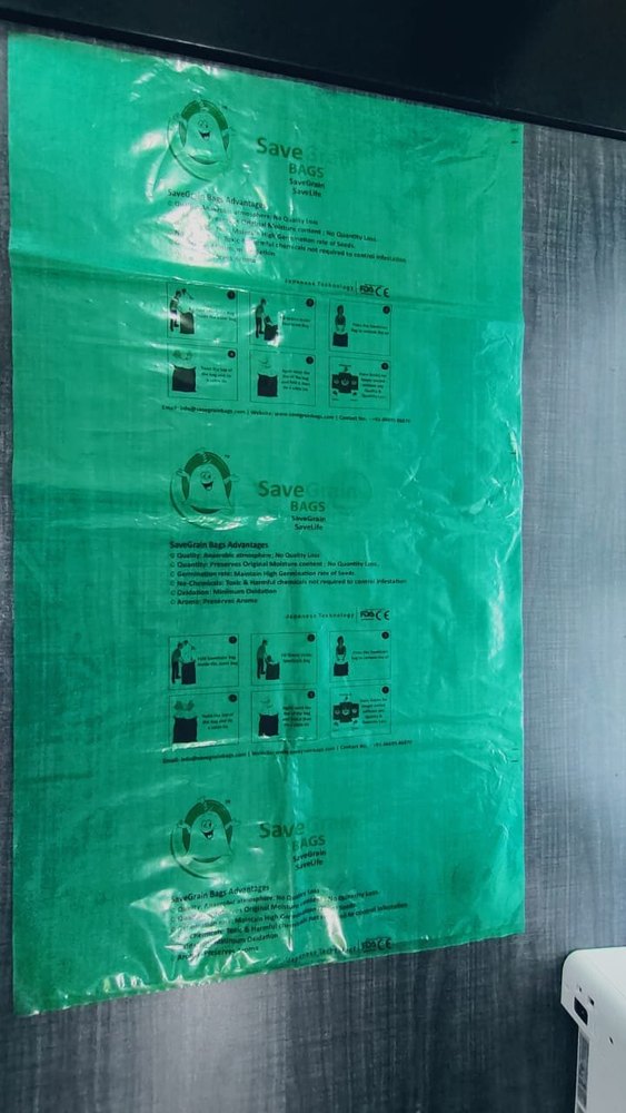 Resealable Transparent Barrier Bags, Capacity: 100 KG, 80 Micron