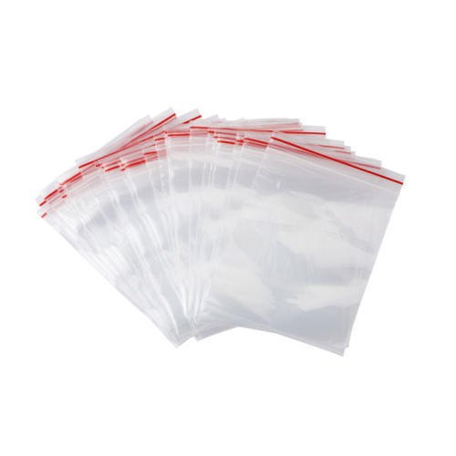 Transparent Plain Plastic Zip Lock Pouch, Packaging Type: Packet, Size: 2.5*3 Inch