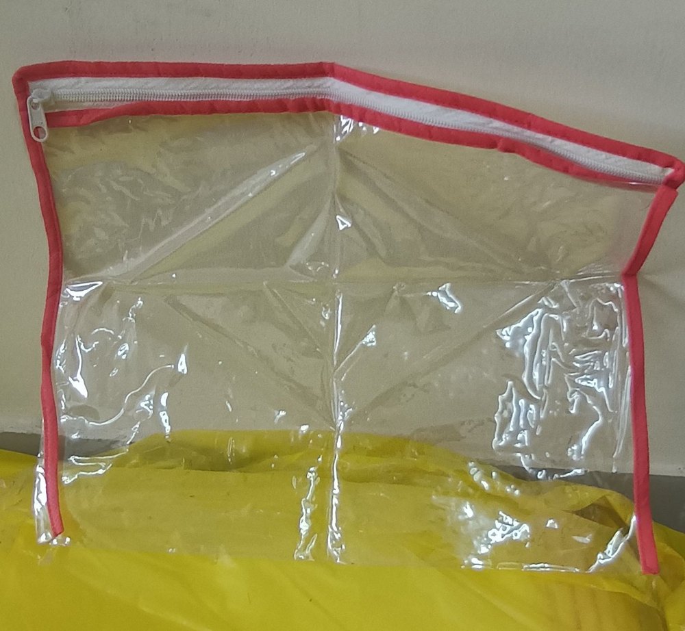 Pouch Pattern: Plain Pouch Finish: Glossy Plastic Zipper Bag