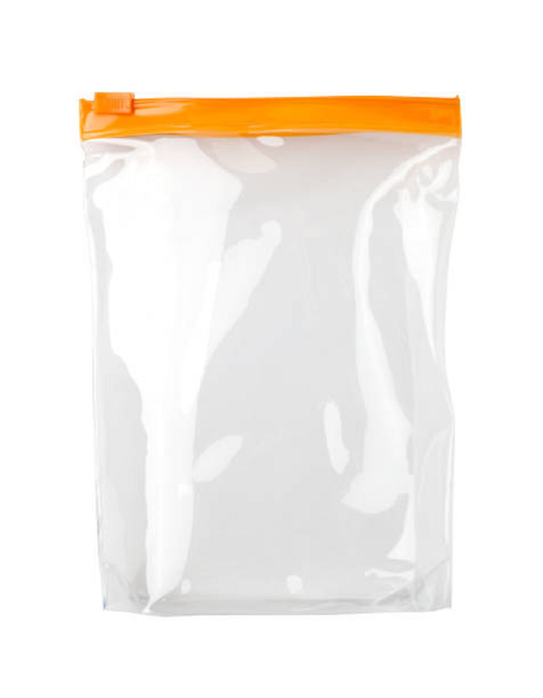 Plain Matte Plastic Packaging Zipper Bag, 8*12 inches (Multiple Sizes Available)