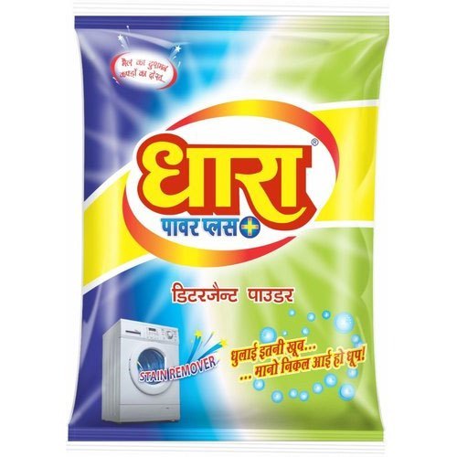 Zipper Detergent Packaging Pouch, Capacity: 1 Kg