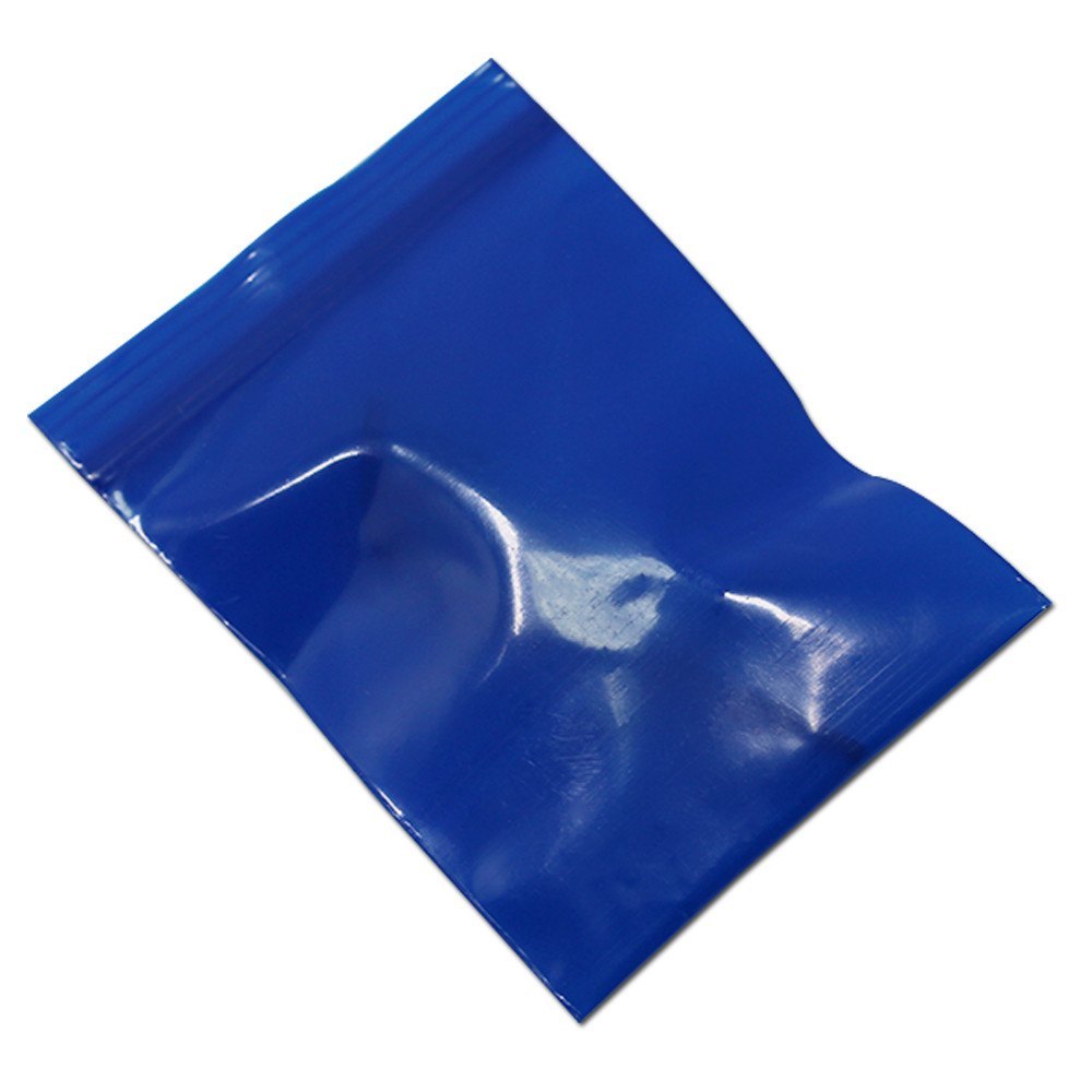 Plain Glossy LDPE Zip Lock Packaging Bag, 8*12 inches (Multiple Sizes Available)
