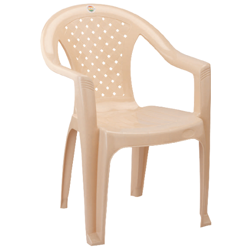 Polyset Comfort Plastic Chair with Arms, Dimensions: 785 x 410 x 555 mm