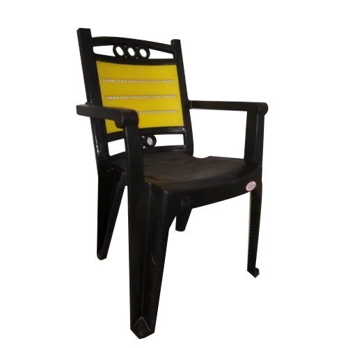 Stylish Black Plastic Chair
