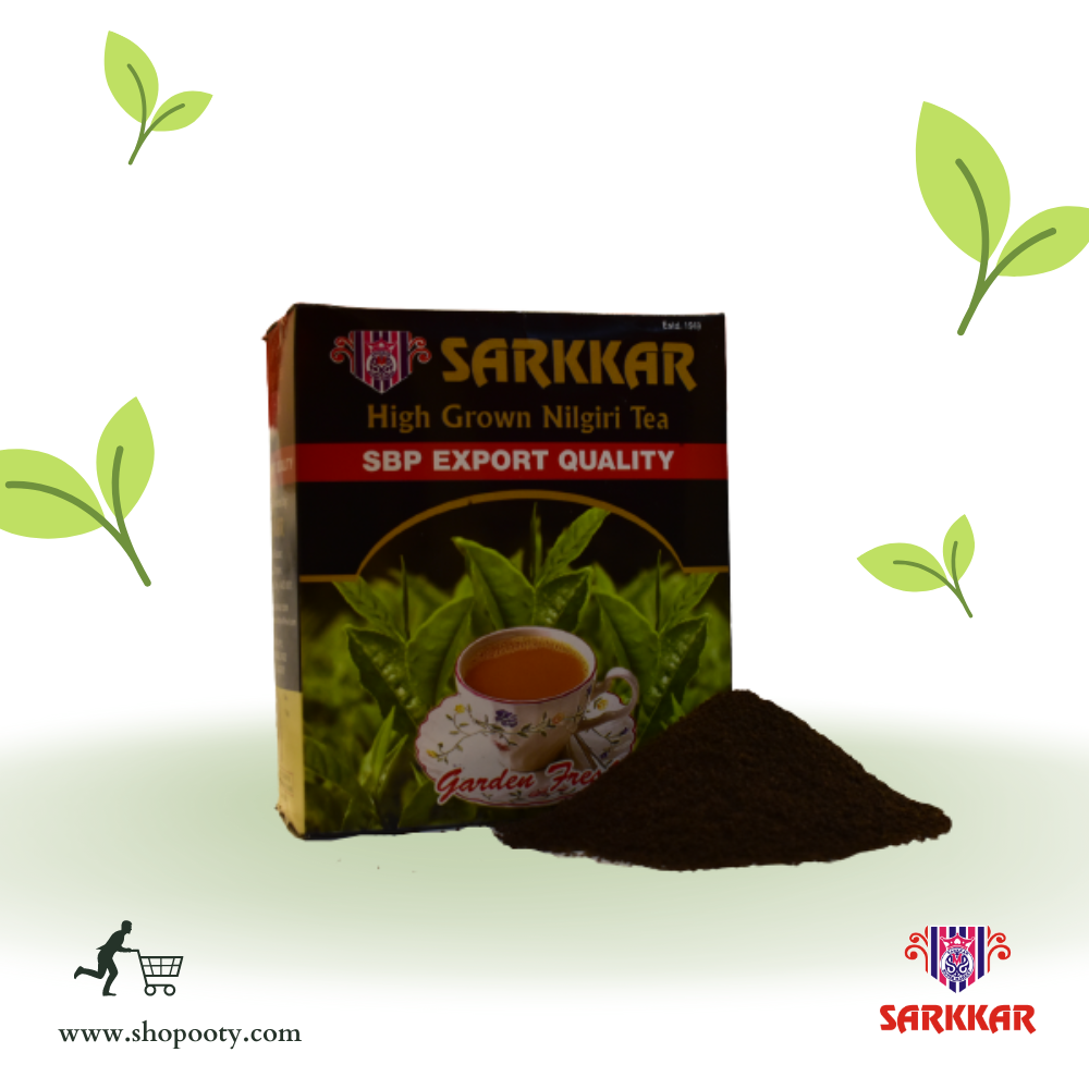 Organic CTC Sarkkar High Growth Nilgiri Tea, Powder, 250g