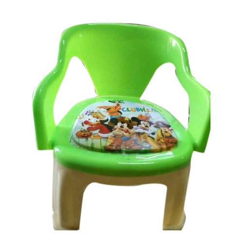 With Hand Rest (Arms) Green Plastic Baby Chair