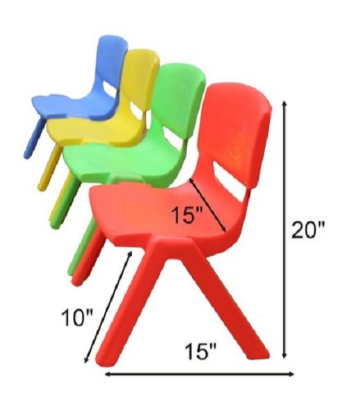 Plastic Baby Chair, Without Armrest