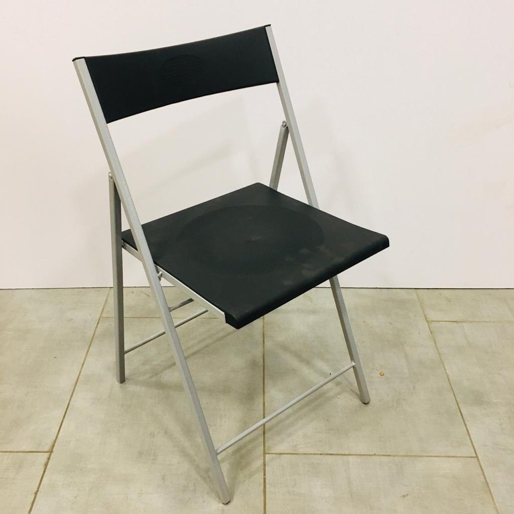 Decorative Black Plastic Folding Chairs