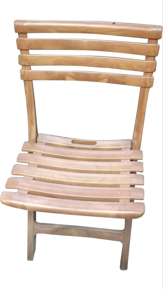 Sumeet Furniture Wooden Folding Chairs, For Home, Without Armrest
