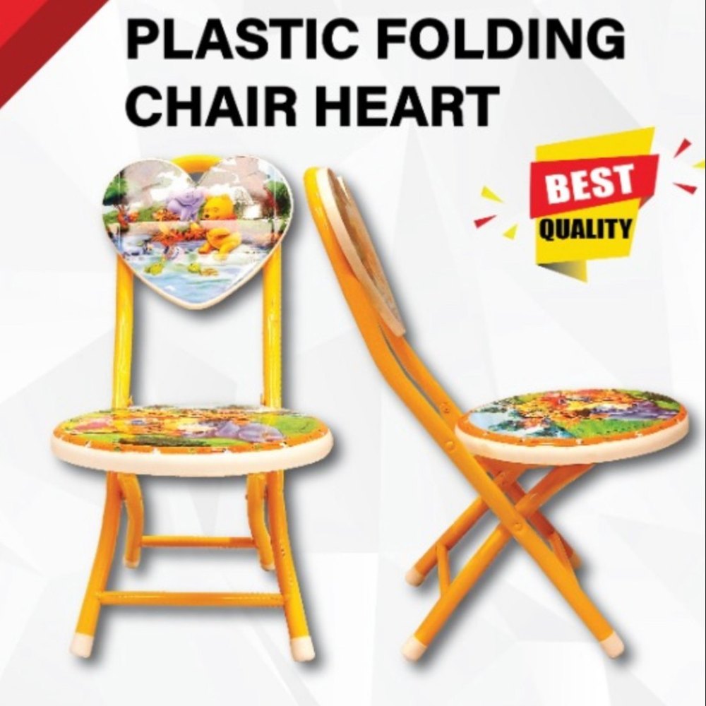 Plastic Folding Chair Heart Shape