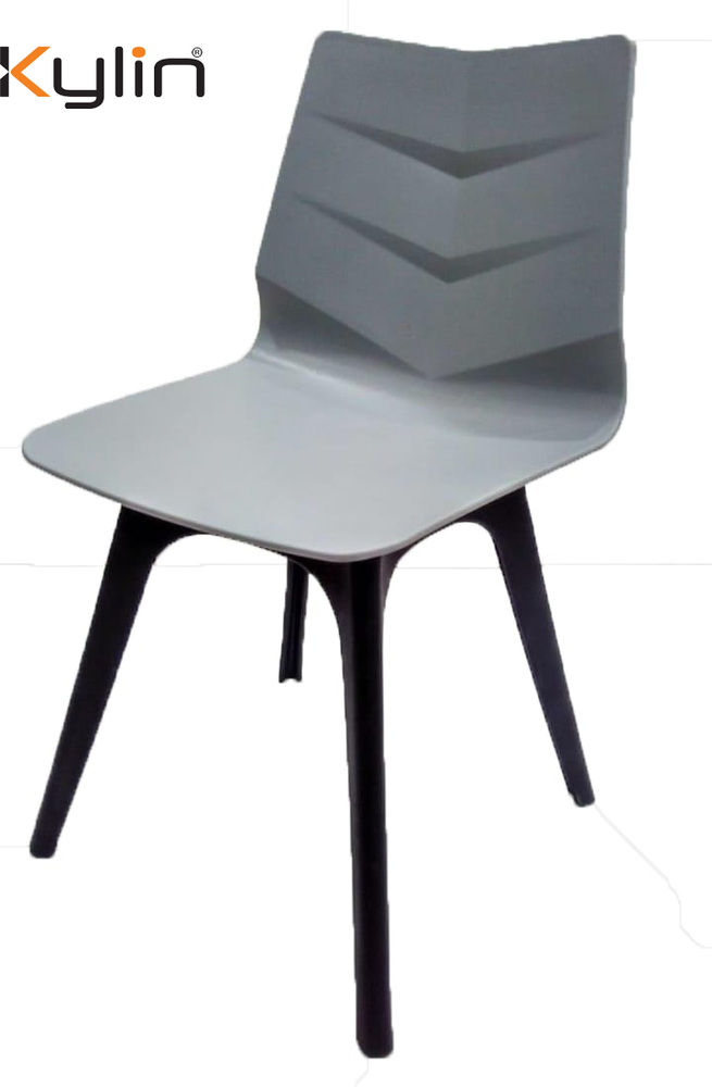 Black Standard Plastic Restaurant Chair