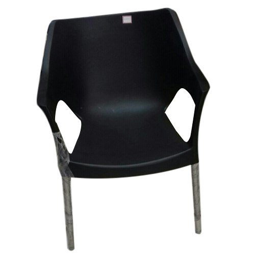 Black Designer Plastic Chair