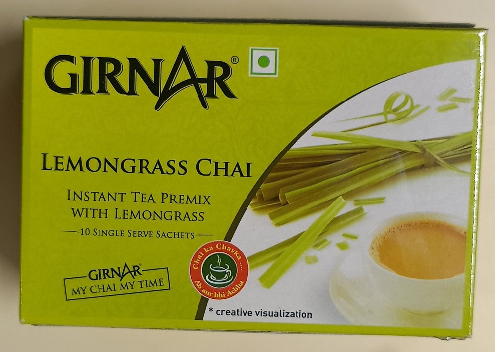 Blended Girnar Tea Lemon Grass Flavoured, Powder, 140gm