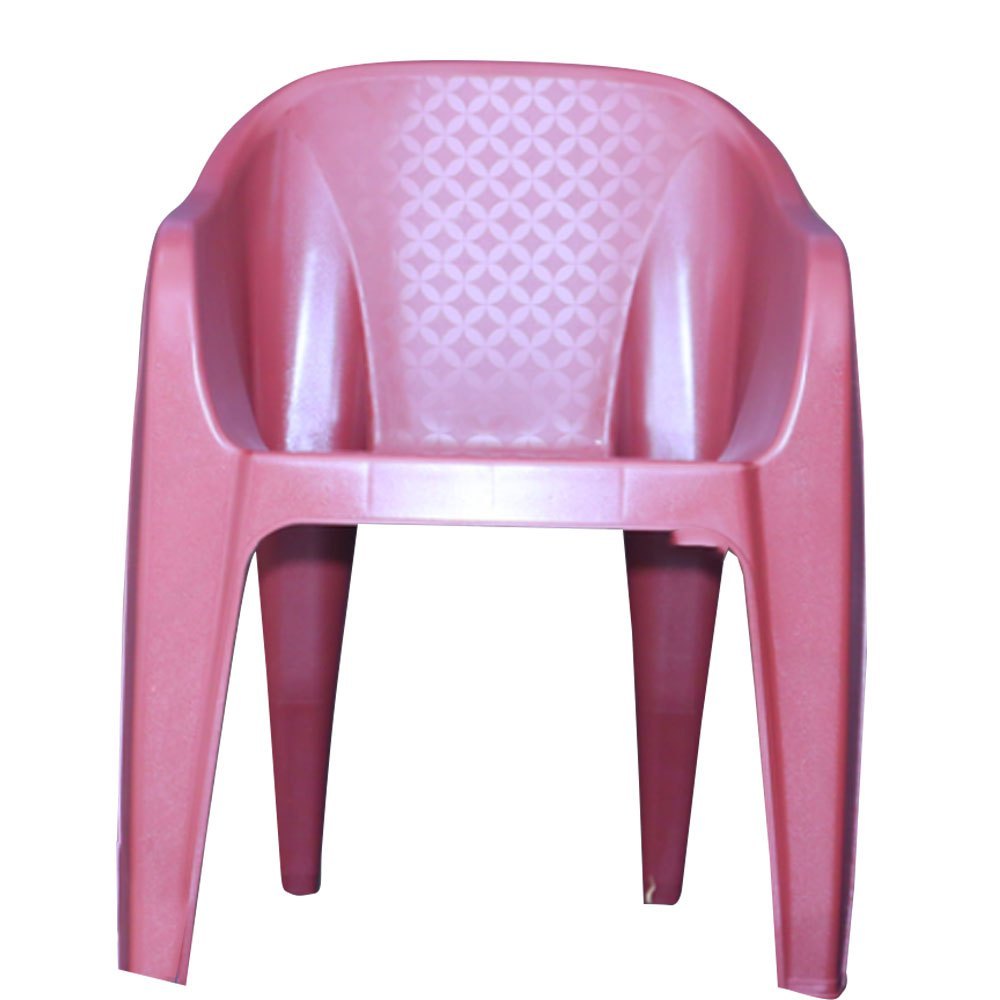 Adhunik Pink Plastic Sofa Chair