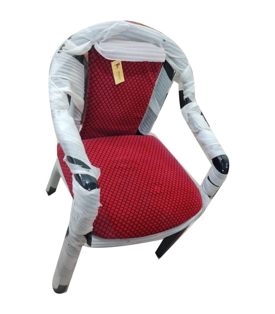 Red Plastic Sofa Chair