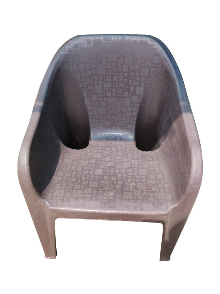 Brown Plastic Sofa Chair