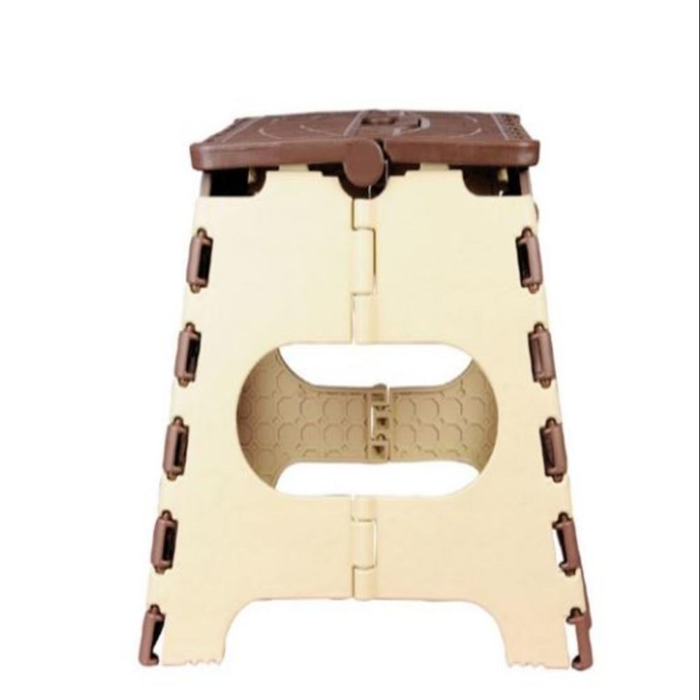 18 Inches Strong Folding Step Stool for Adults and Kids, Kitchen Stepping Stools, Garden Step Stool