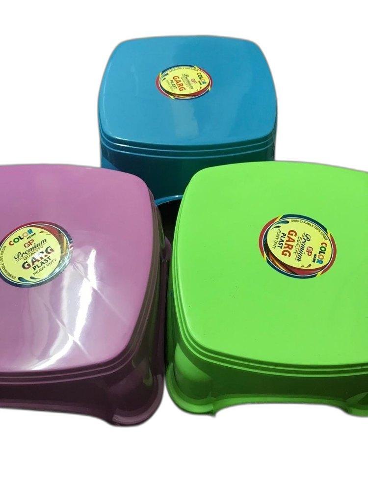 Plastic Bathroom Stool, Approx. 400 G