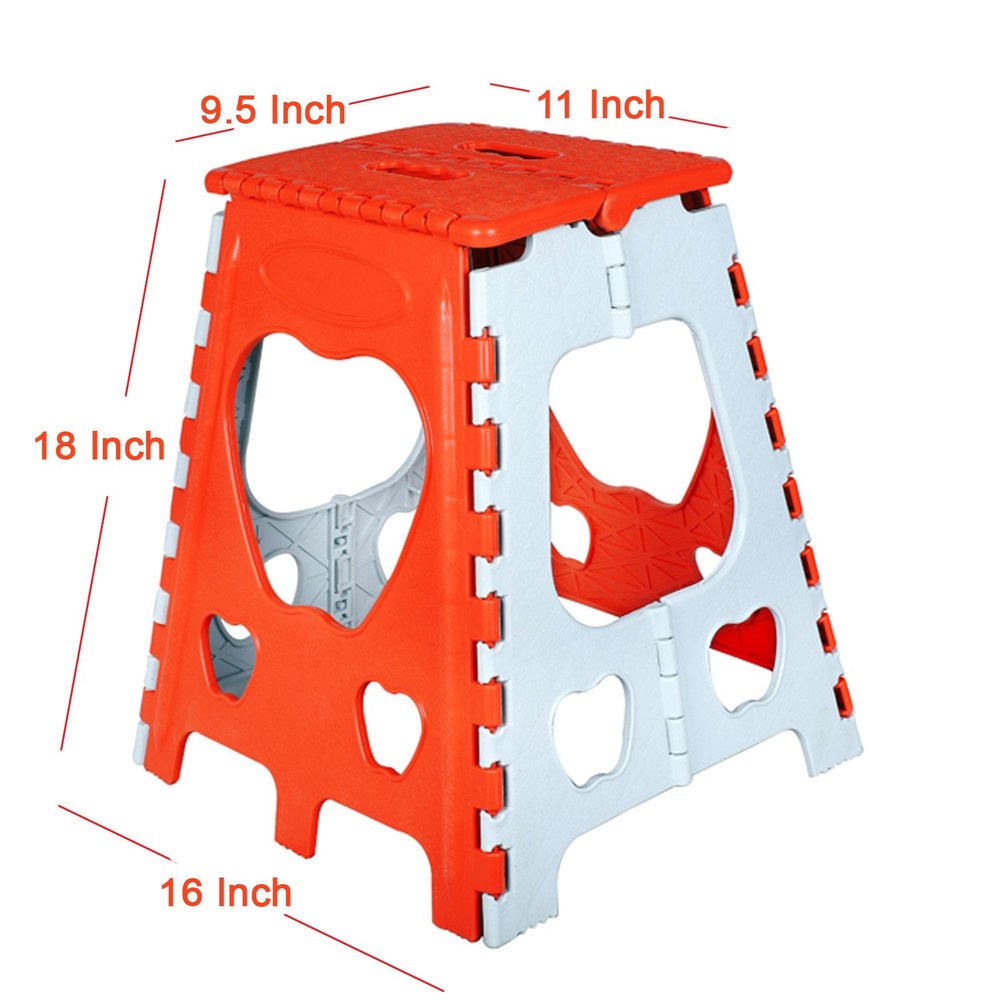 Plastic Folding Stool 18 Inch