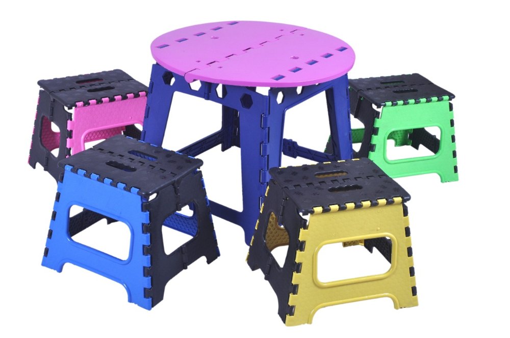 Zolon Study Folding Stool And Table Set