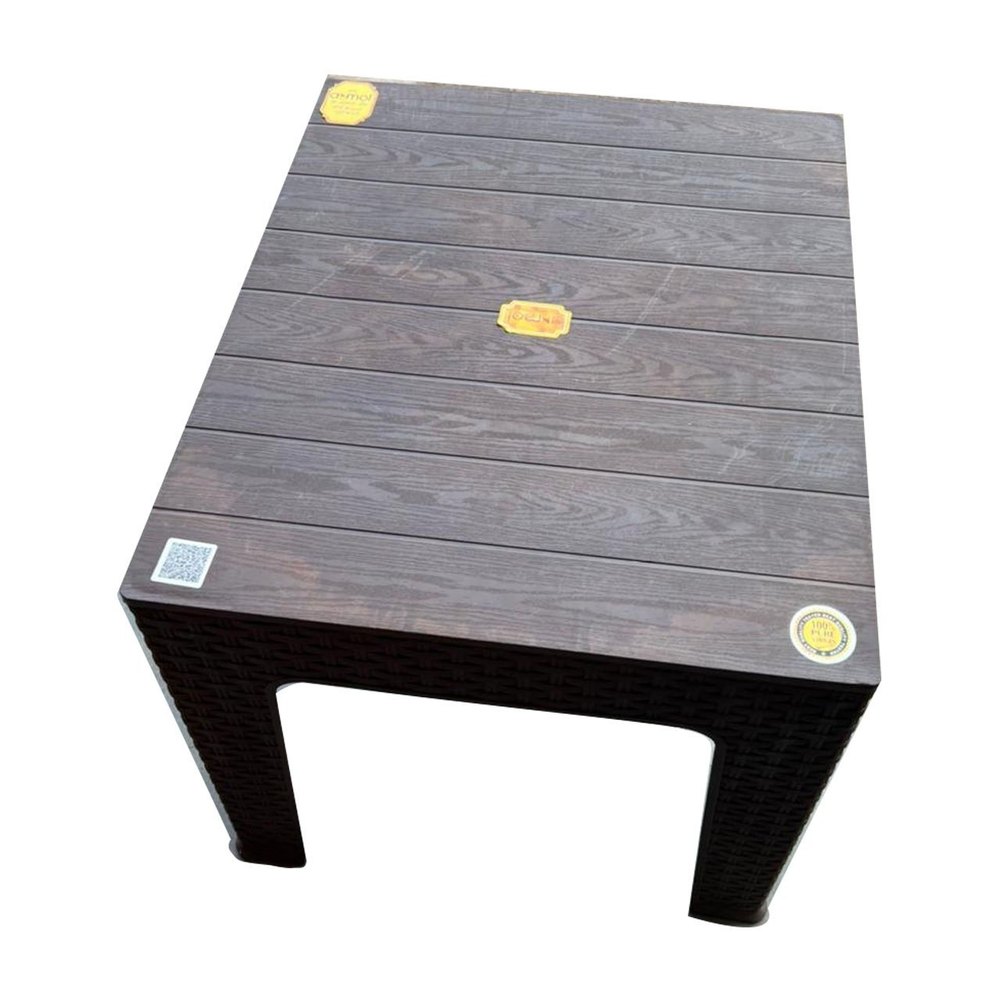 Black Plastic Coffe Table, Item Weight: 3 kg